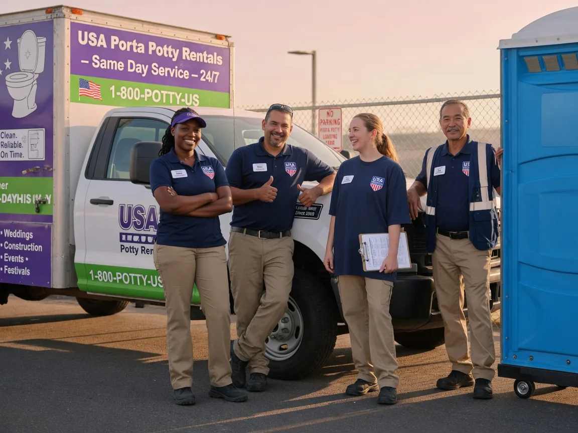 Porta Potty Rental company in Camden, TN